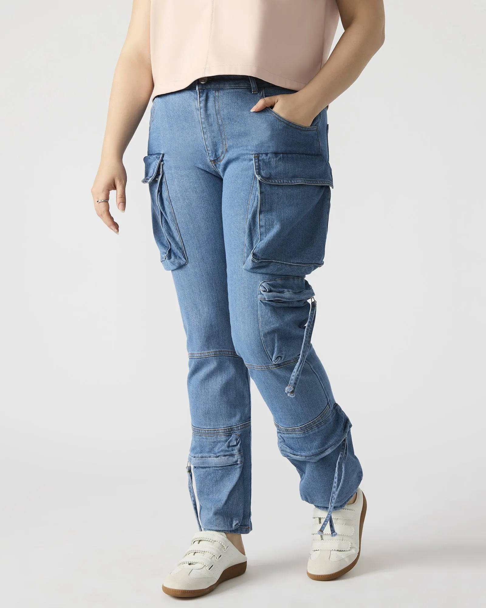 SKINNY DUO DENIM PANT sold by Steve Madden product image thumbnail 3