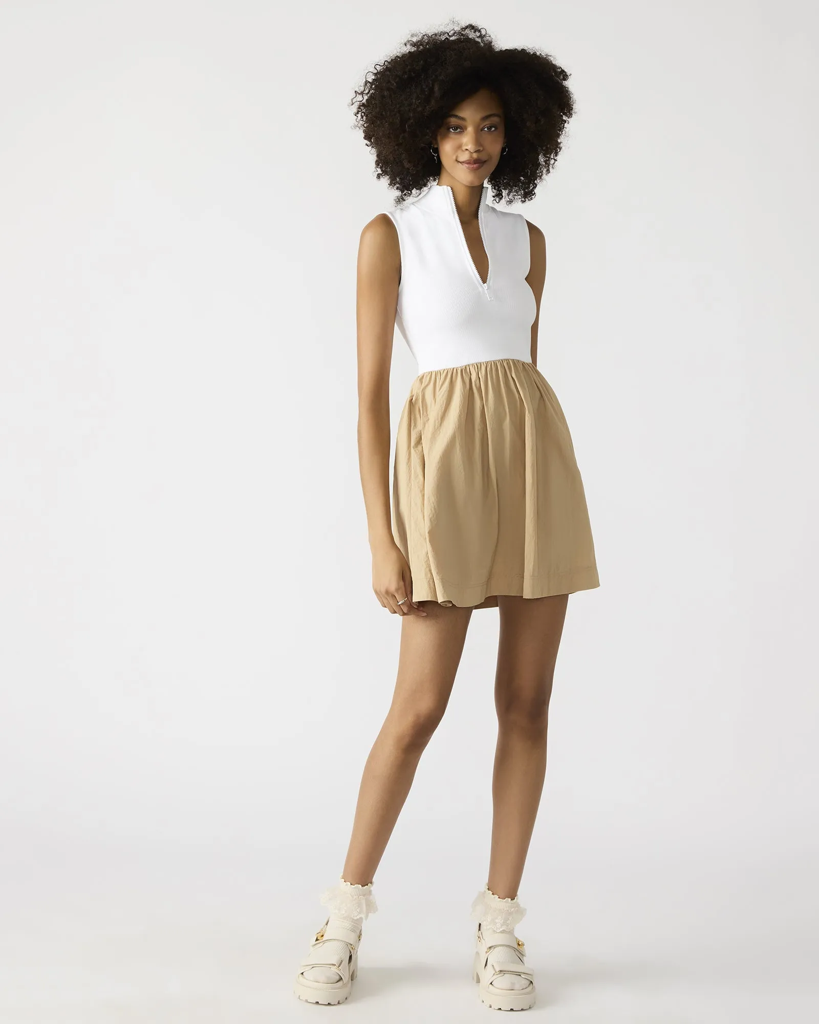 LYON DRESS TAUPE sold by Steve Madden product image thumbnail 2