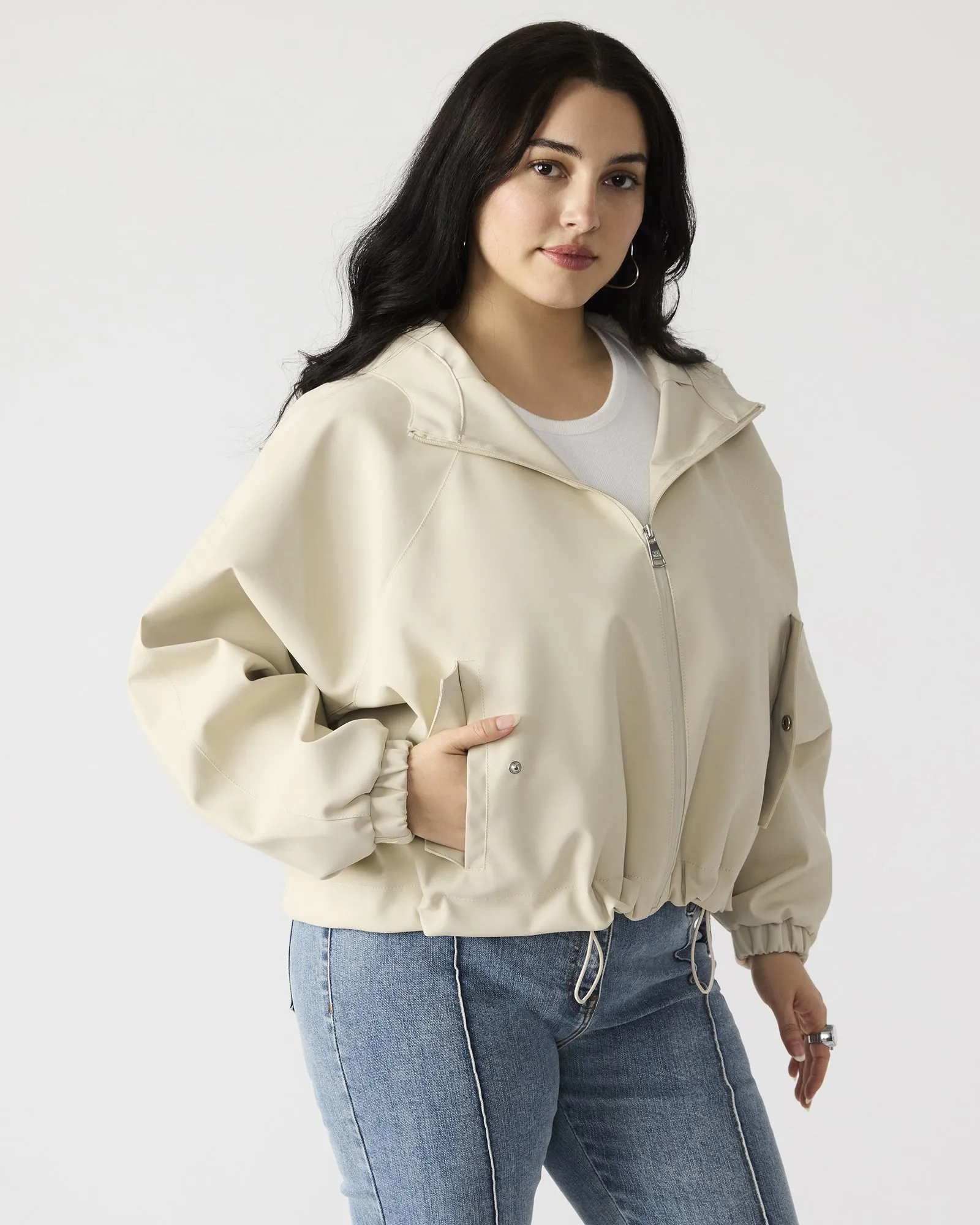 LUMI JACKET BONE sold by Steve Madden product image thumbnail 3