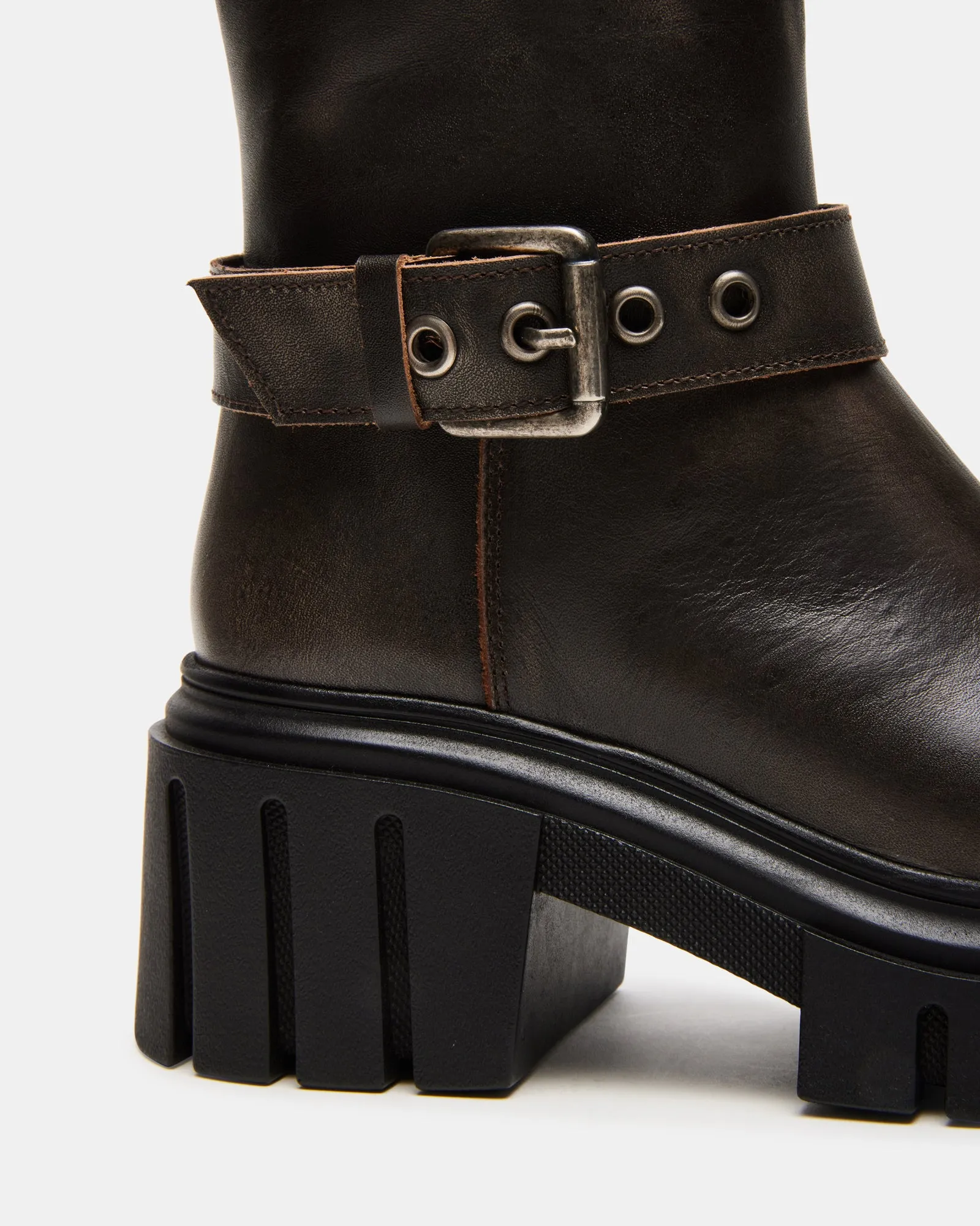 BRIGADE BROWN DISTRESSED sold by Steve Madden product image thumbnail 3