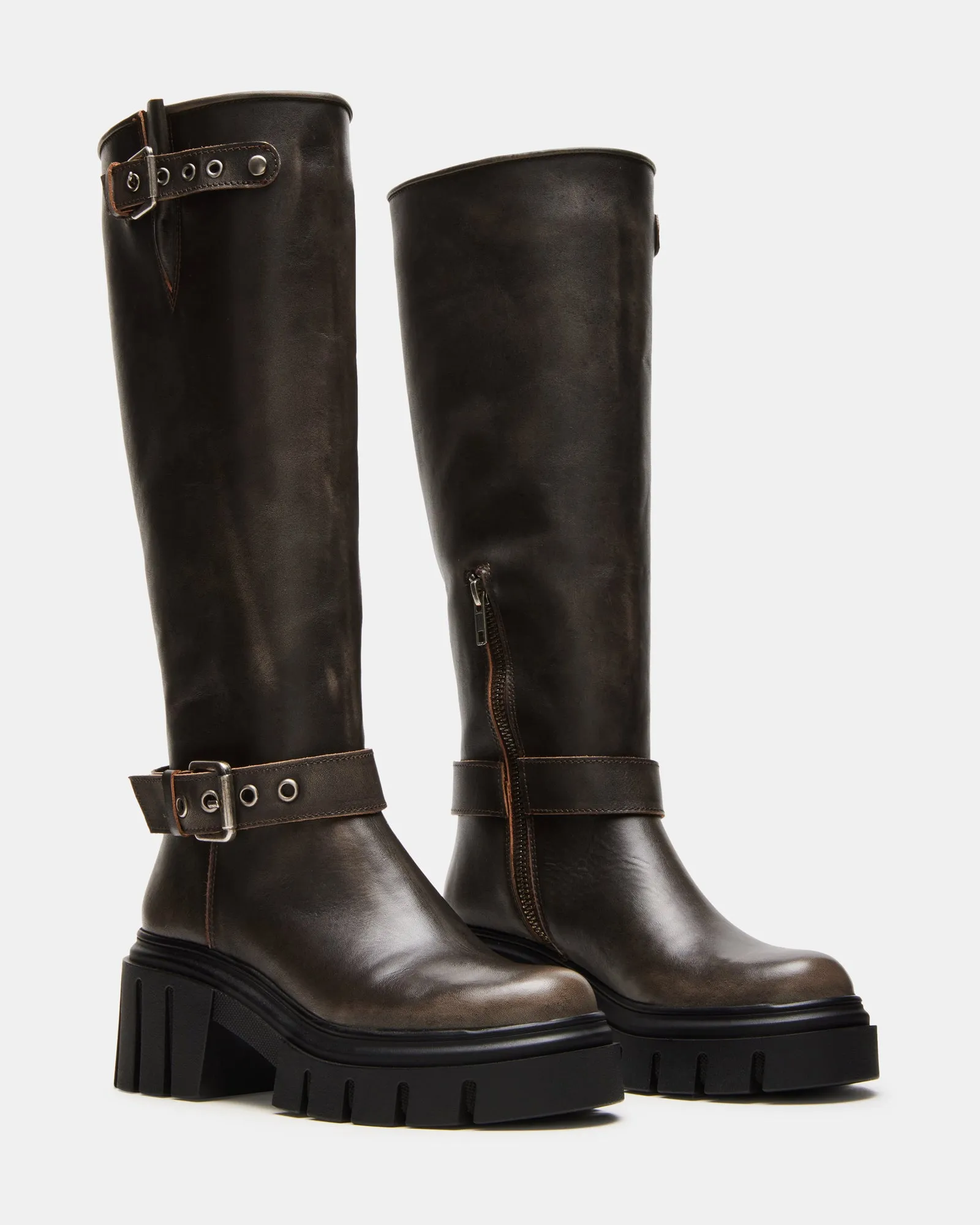 BRIGADE BROWN DISTRESSED sold by Steve Madden product image thumbnail 2