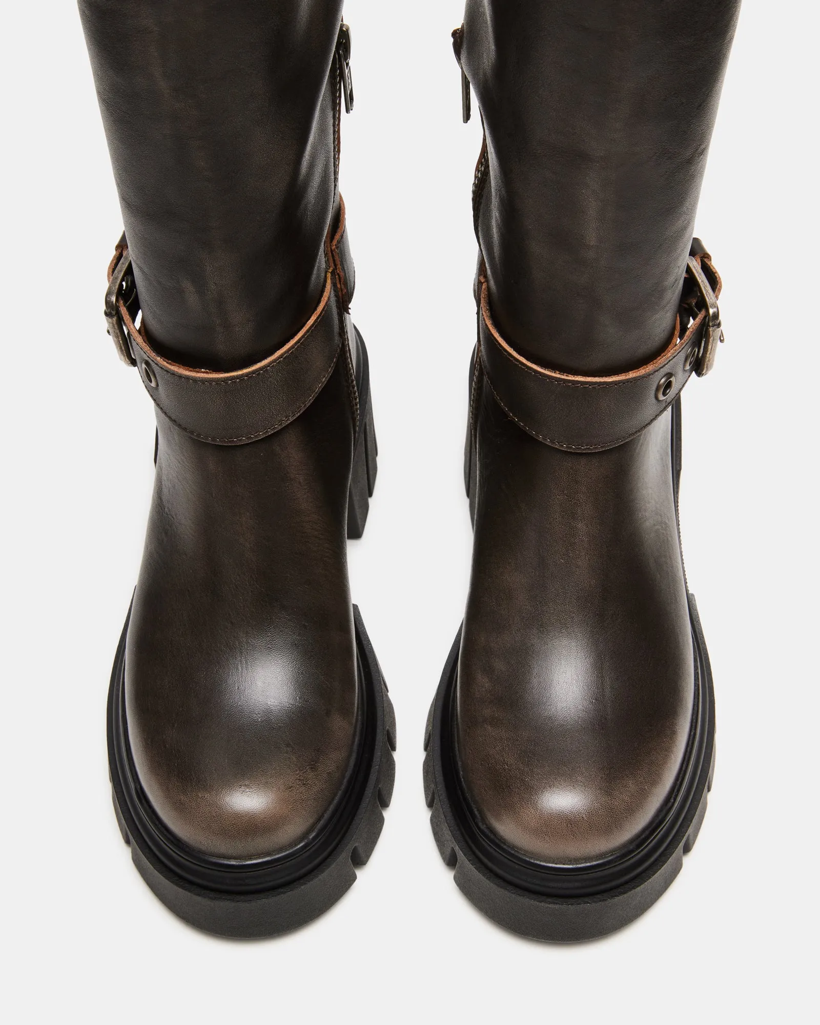 BRIGADE BROWN DISTRESSED sold by Steve Madden product image thumbnail 4