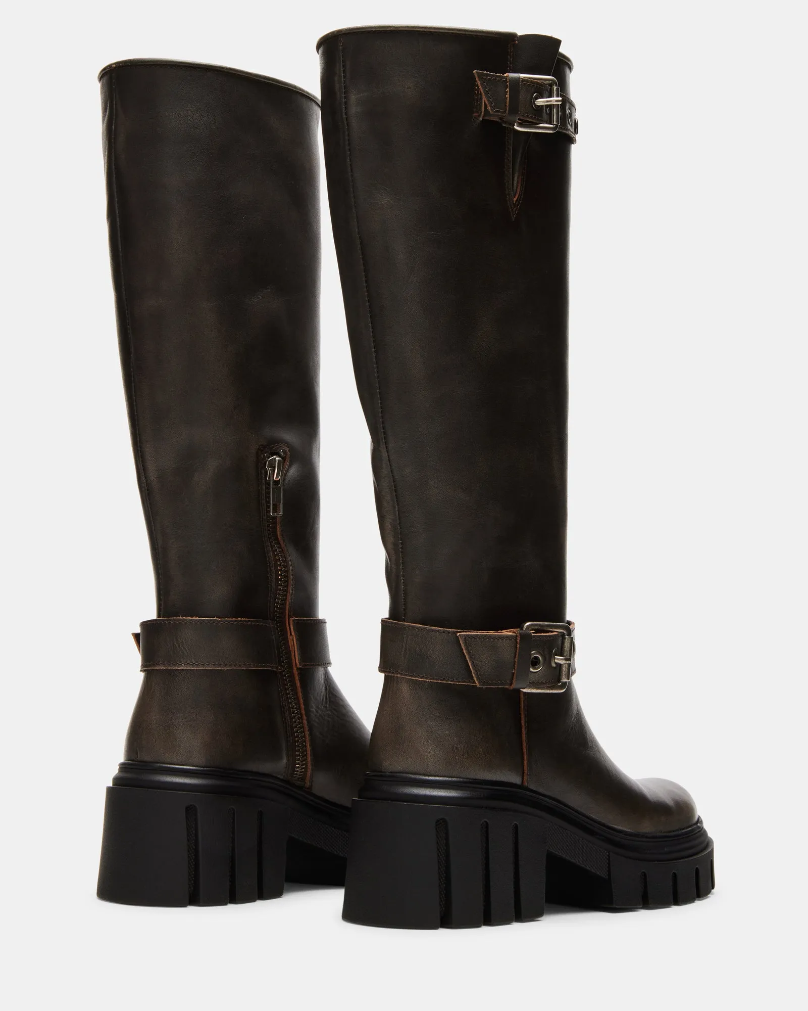 BRIGADE BROWN DISTRESSED sold by Steve Madden product image thumbnail 5