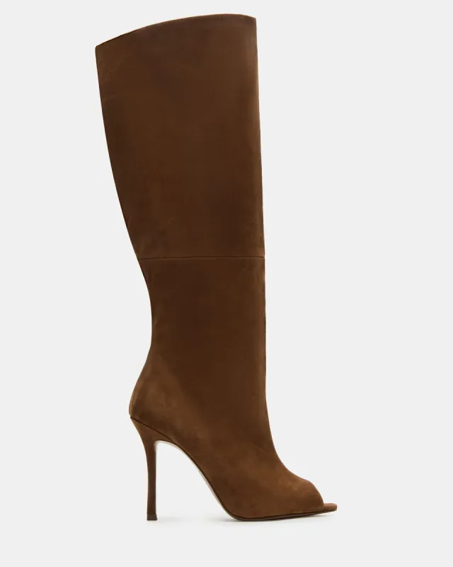 PEGGIE CHESTNUT SUEDE sold by Steve Madden
