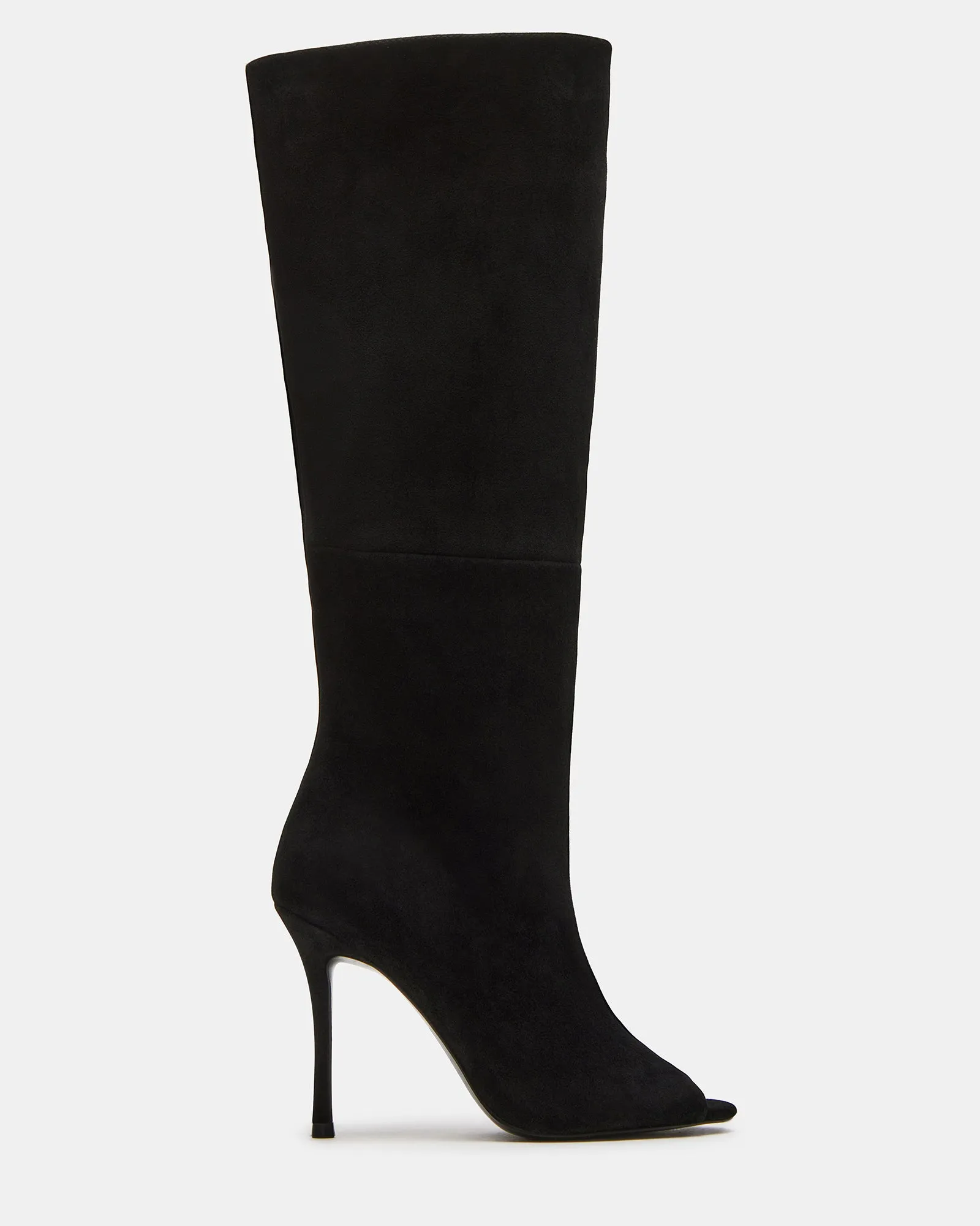 PEGGIE BLACK SUEDE sold by Steve Madden