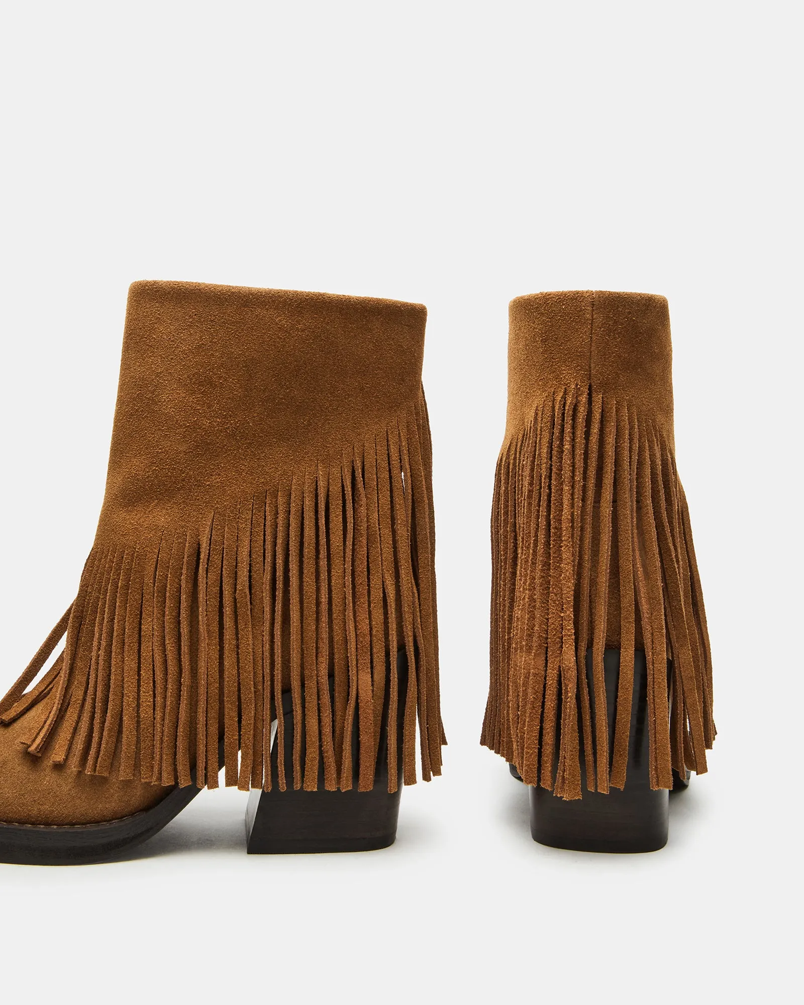 PIA FRINGE CHESTNUT SUEDE sold by Steve Madden product image thumbnail 3