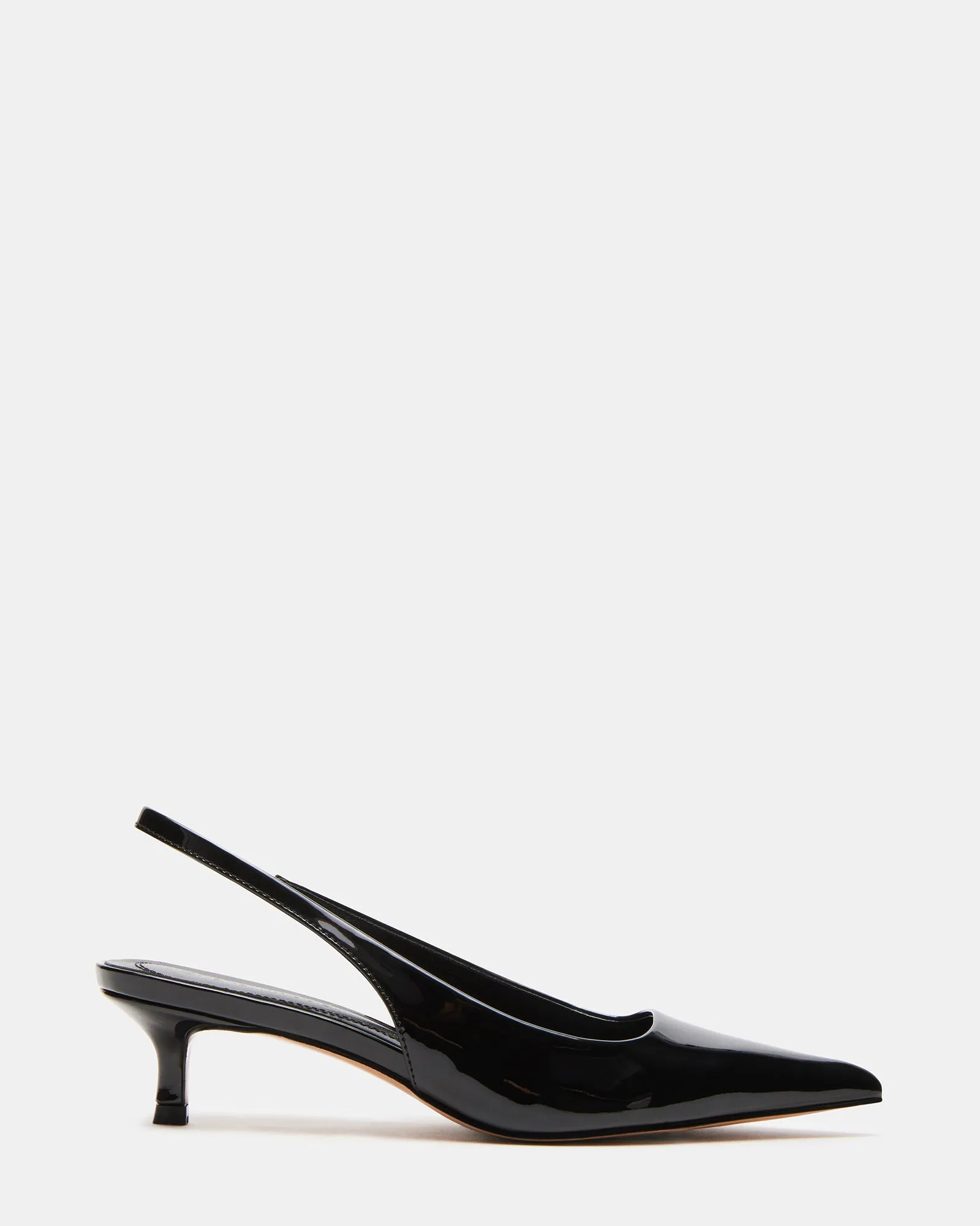 KITTIE BLACK PATENT sold by Steve Madden