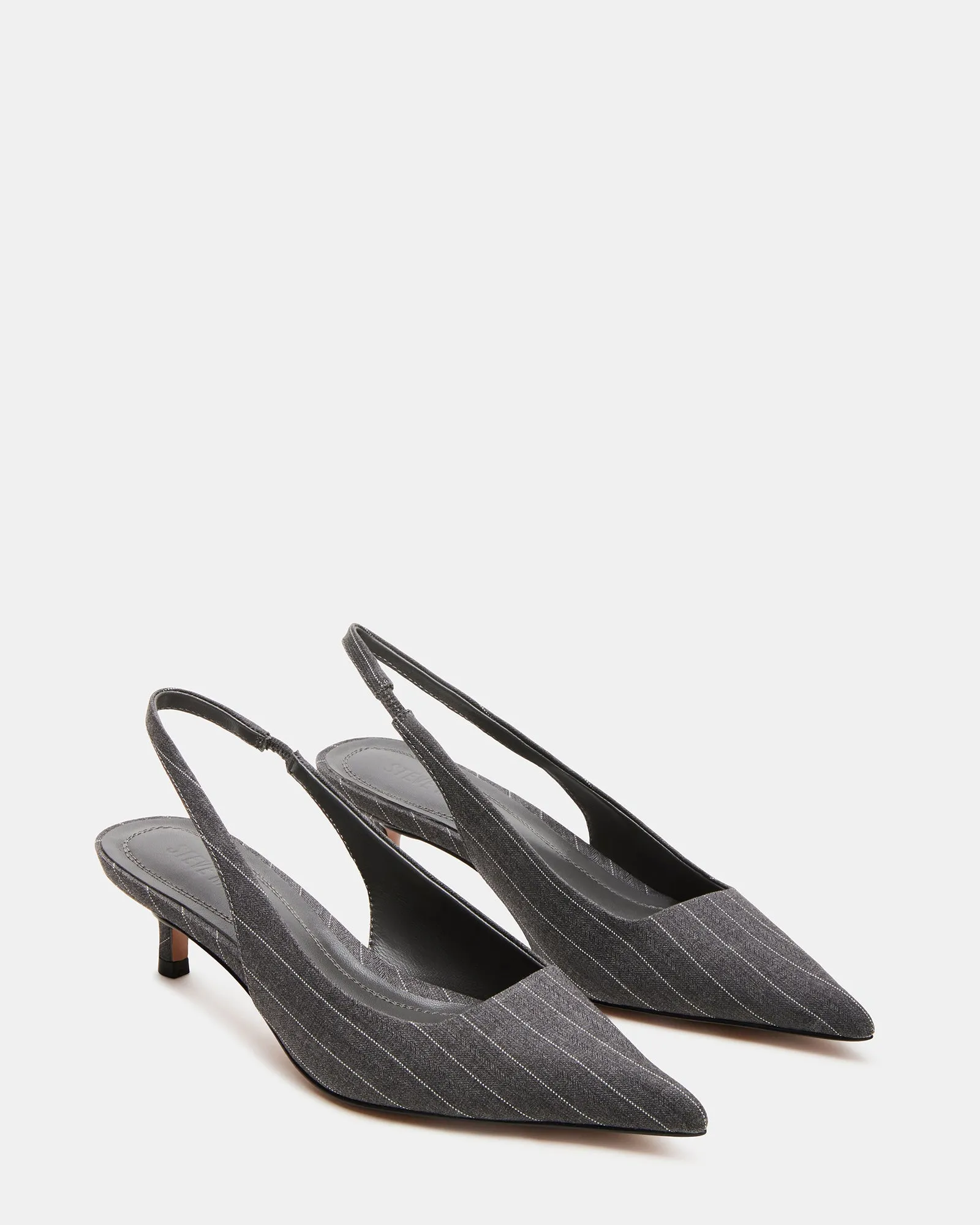 KITTIE GRAY PINSTRIPE sold by Steve Madden product image thumbnail 2