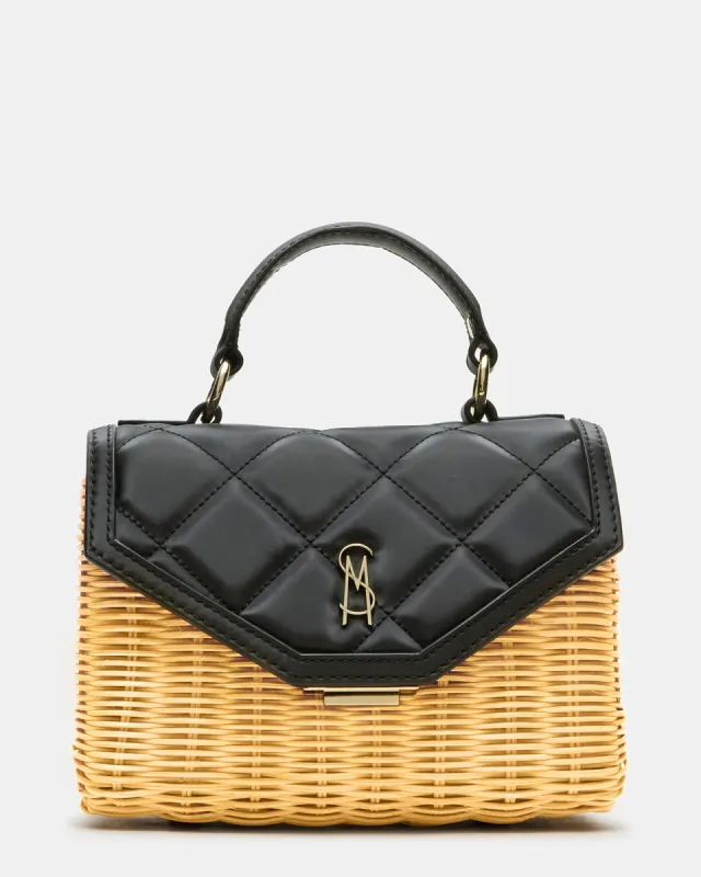 PICNIC BAG BLACK/GOLD sold by Steve Madden