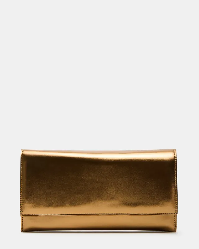 JULIANA BAG BRONZE sold by Steve Madden