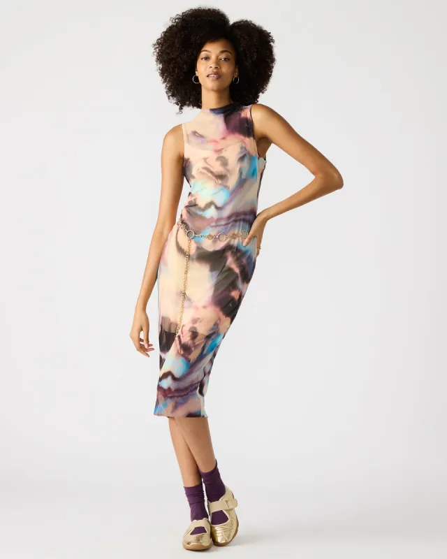 SIDRA DRESS MULTI sold by Steve Madden