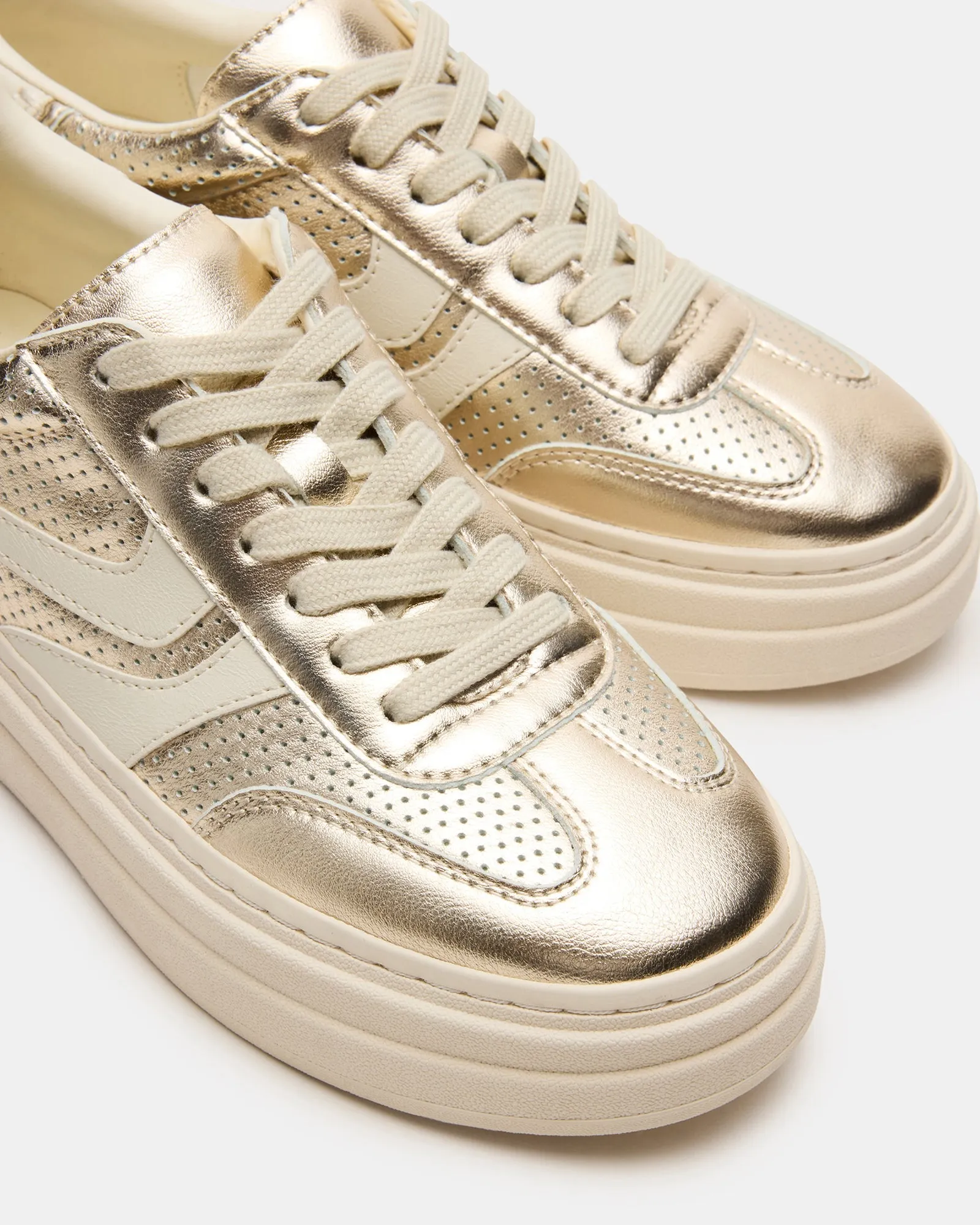 DODGE PERFORATED CHAMPAGNE MULTI sold by Steve Madden product image thumbnail 3