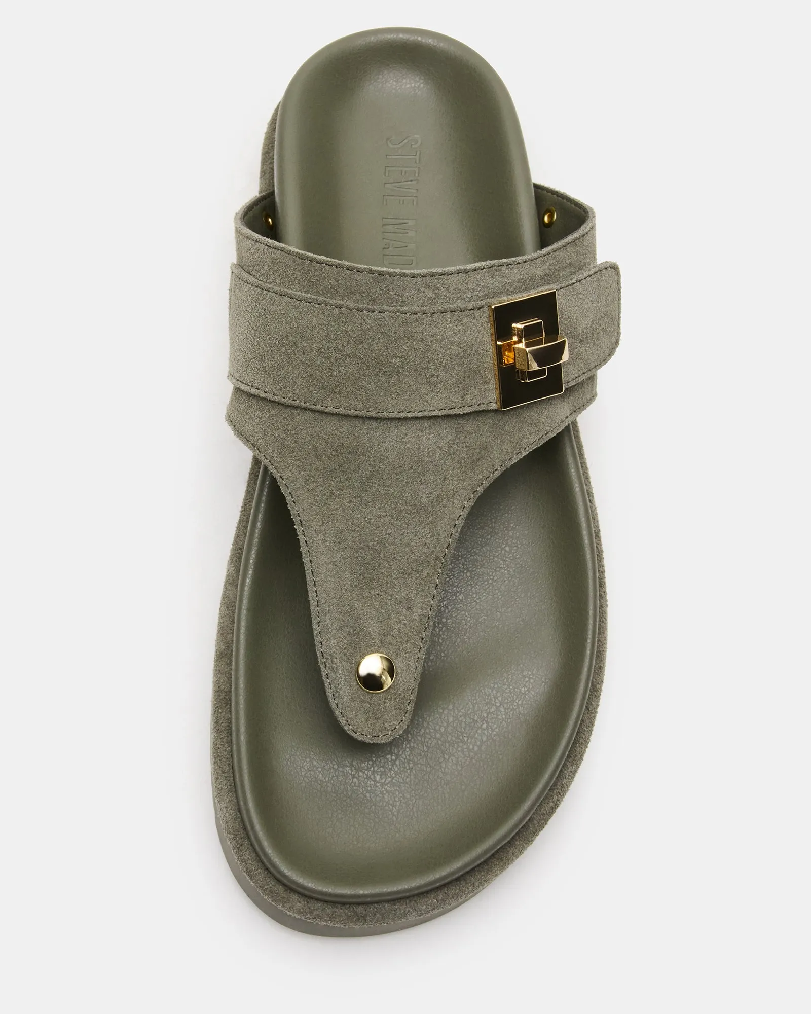 THONA OLIVE SUEDE sold by Steve Madden product image thumbnail 4
