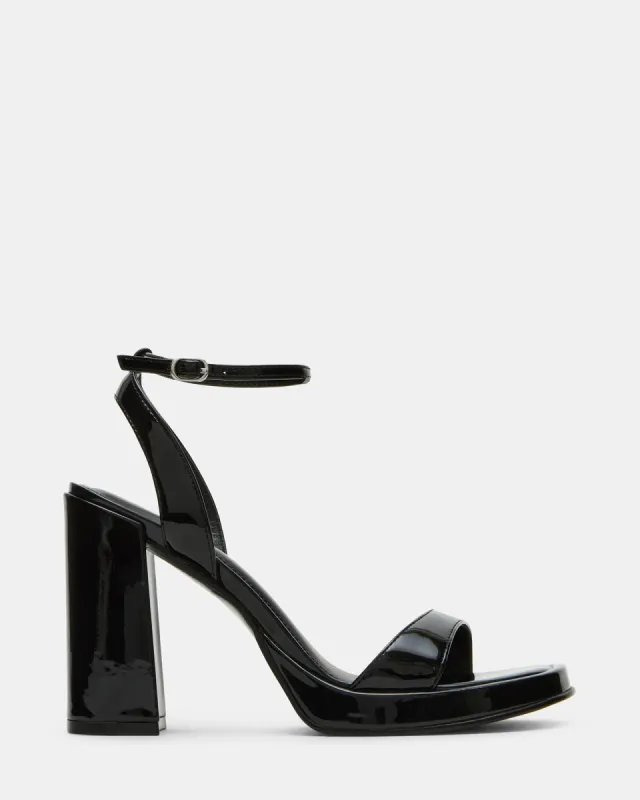 SULLIVAN BLACK PATENT sold by Steve Madden