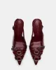 RIVVY RED CROCODILE sold by Steve Madden