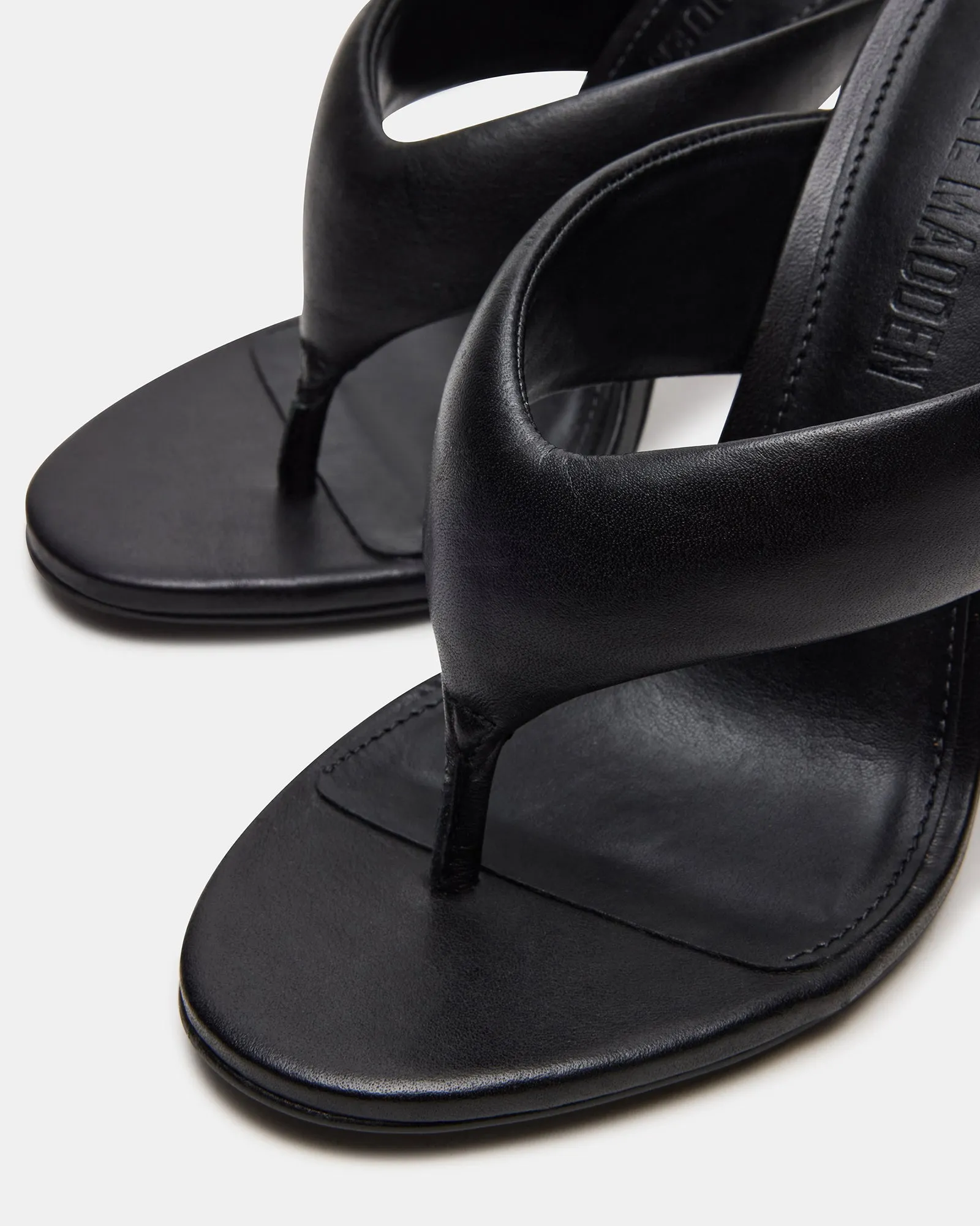 SABINE BLACK LEATHER sold by Steve Madden product image thumbnail 3