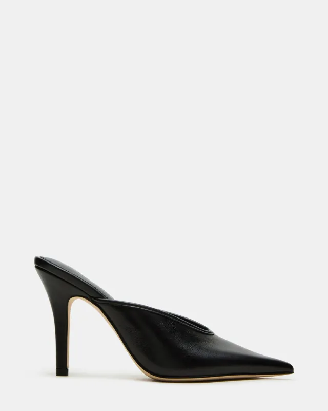 LITA BLACK LEATHER sold by Steve Madden