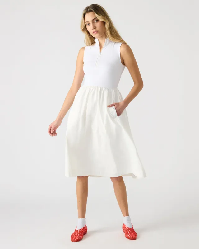 BERLIN DRESS WHITE sold by Steve Madden