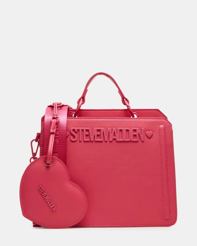 EVELYN VALENTINE PINK sold by Steve Madden