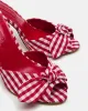 DAPPER RED GINGHAM sold by Steve Madden