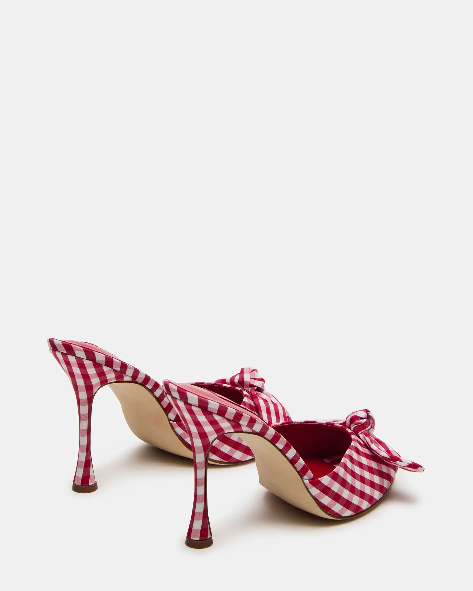DAPPER RED GINGHAM sold by Steve Madden product image thumbnail 5
