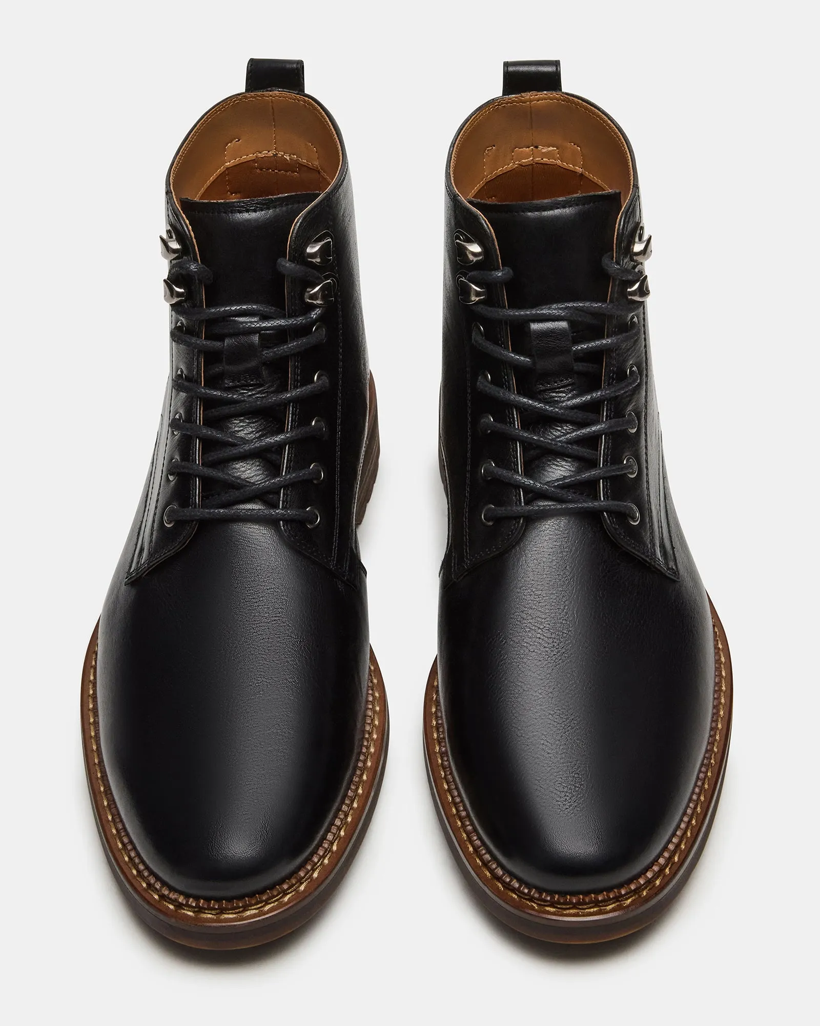 NOBY BLACK LEATHER sold by Steve Madden product image thumbnail 3