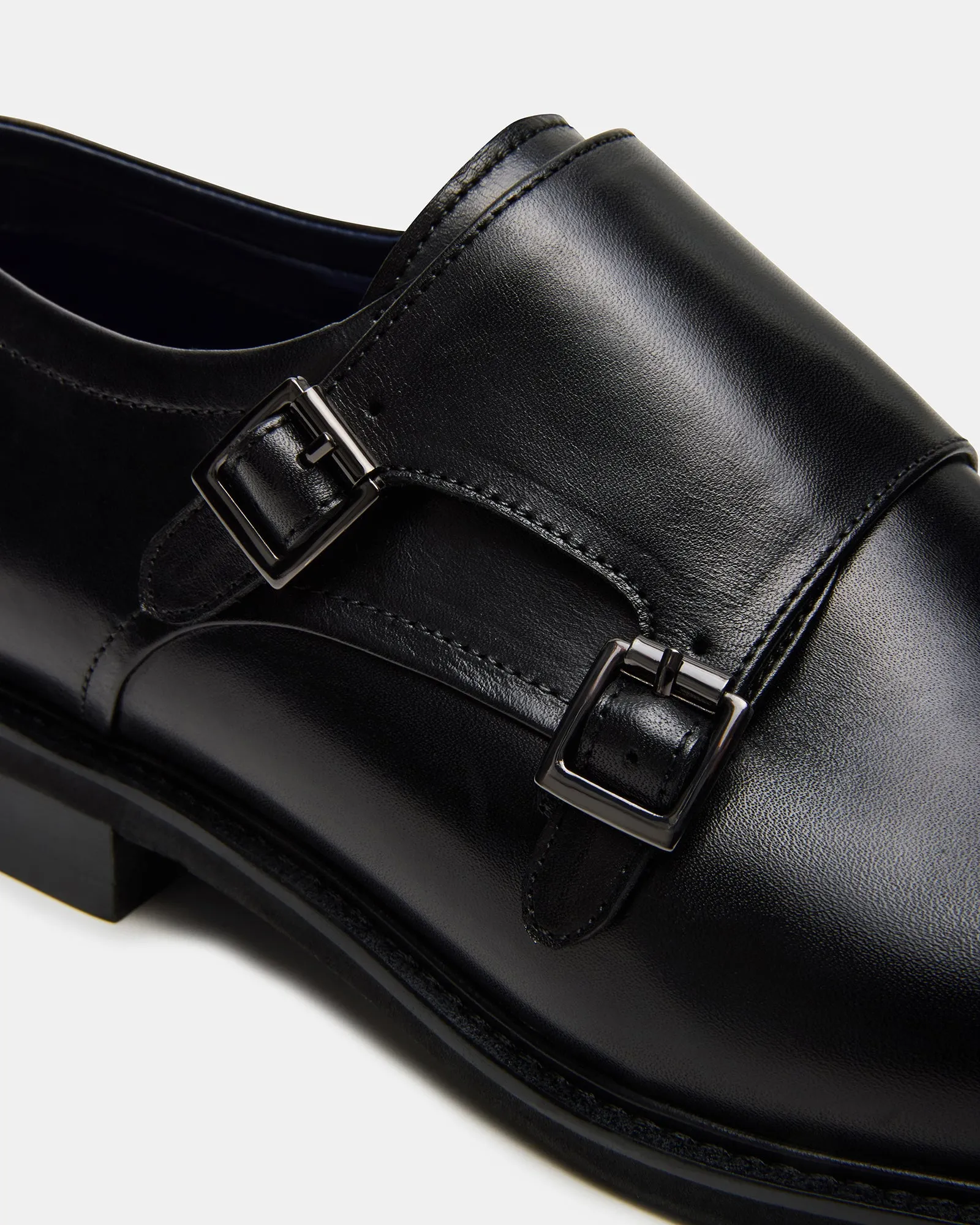 HARAN BLACK LEATHER sold by Steve Madden product image thumbnail 3
