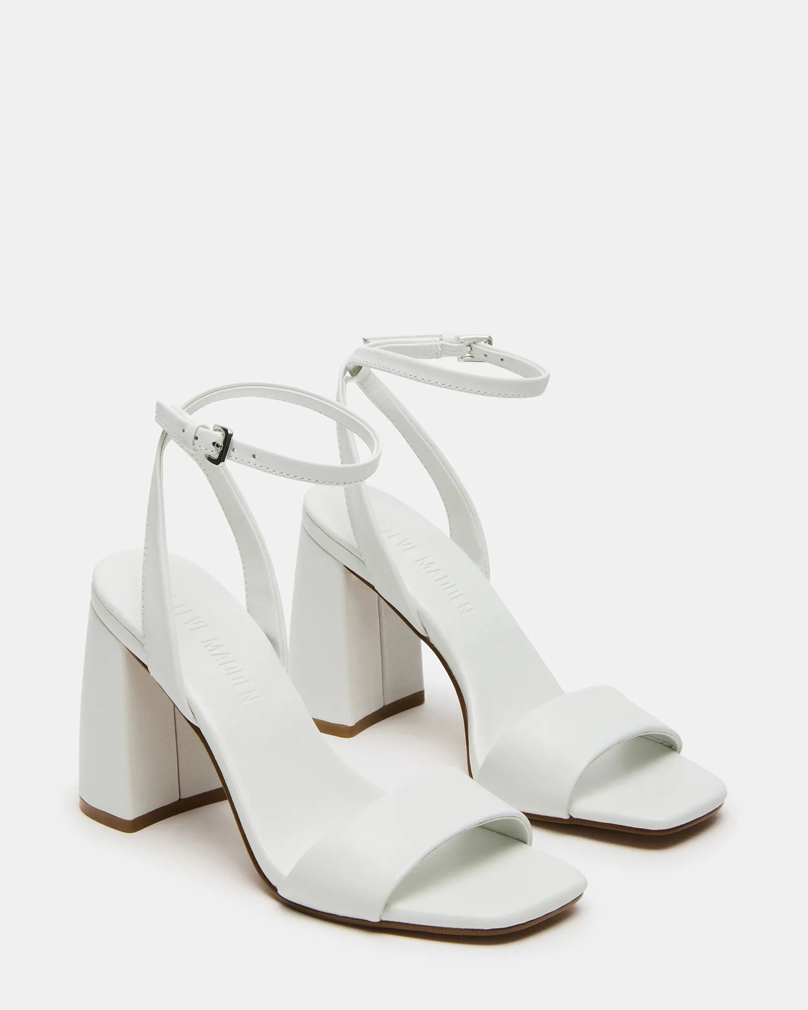 MESSA WHITE LEATHER sold by Steve Madden product image thumbnail 2