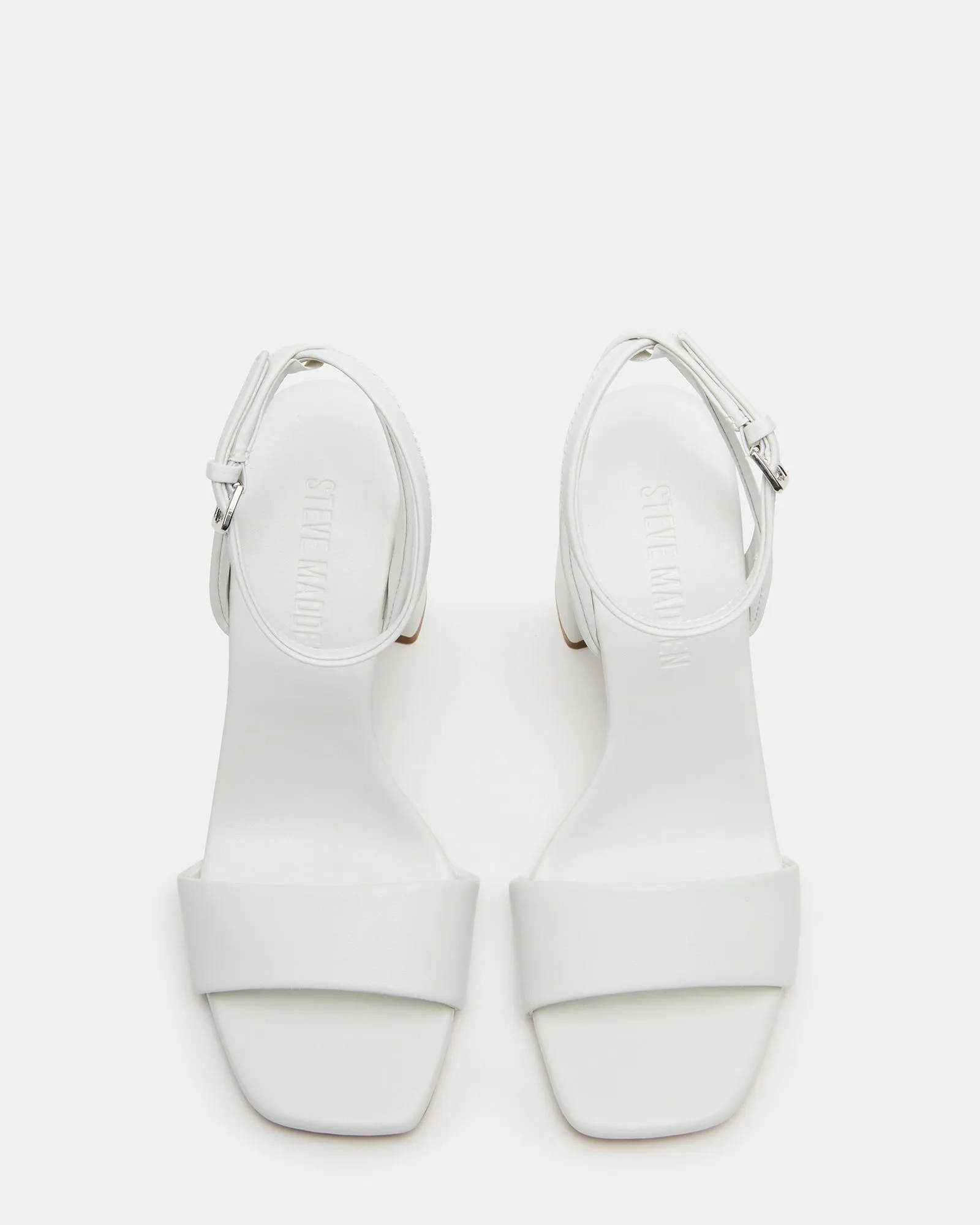 MESSA WHITE LEATHER sold by Steve Madden product image thumbnail 4