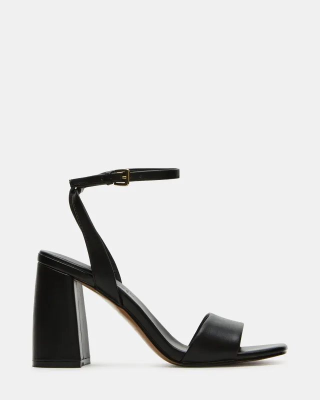 MESSA BLACK LEATHER sold by Steve Madden