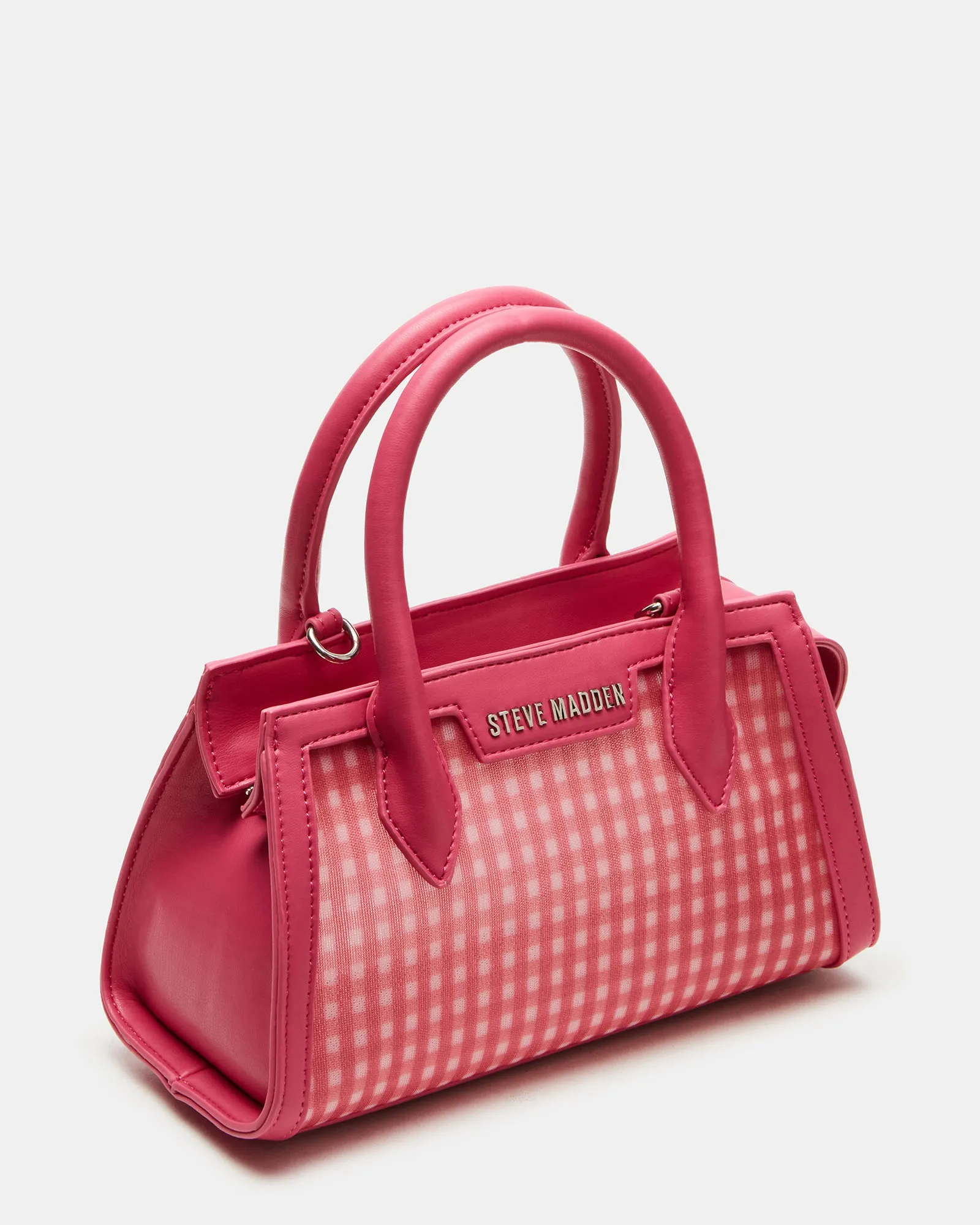 PEACHY BAG RED GINGHAM sold by Steve Madden product image thumbnail 5