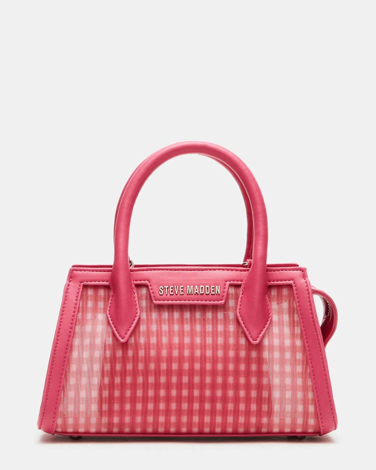 PEACHY BAG RED GINGHAM sold by Steve Madden