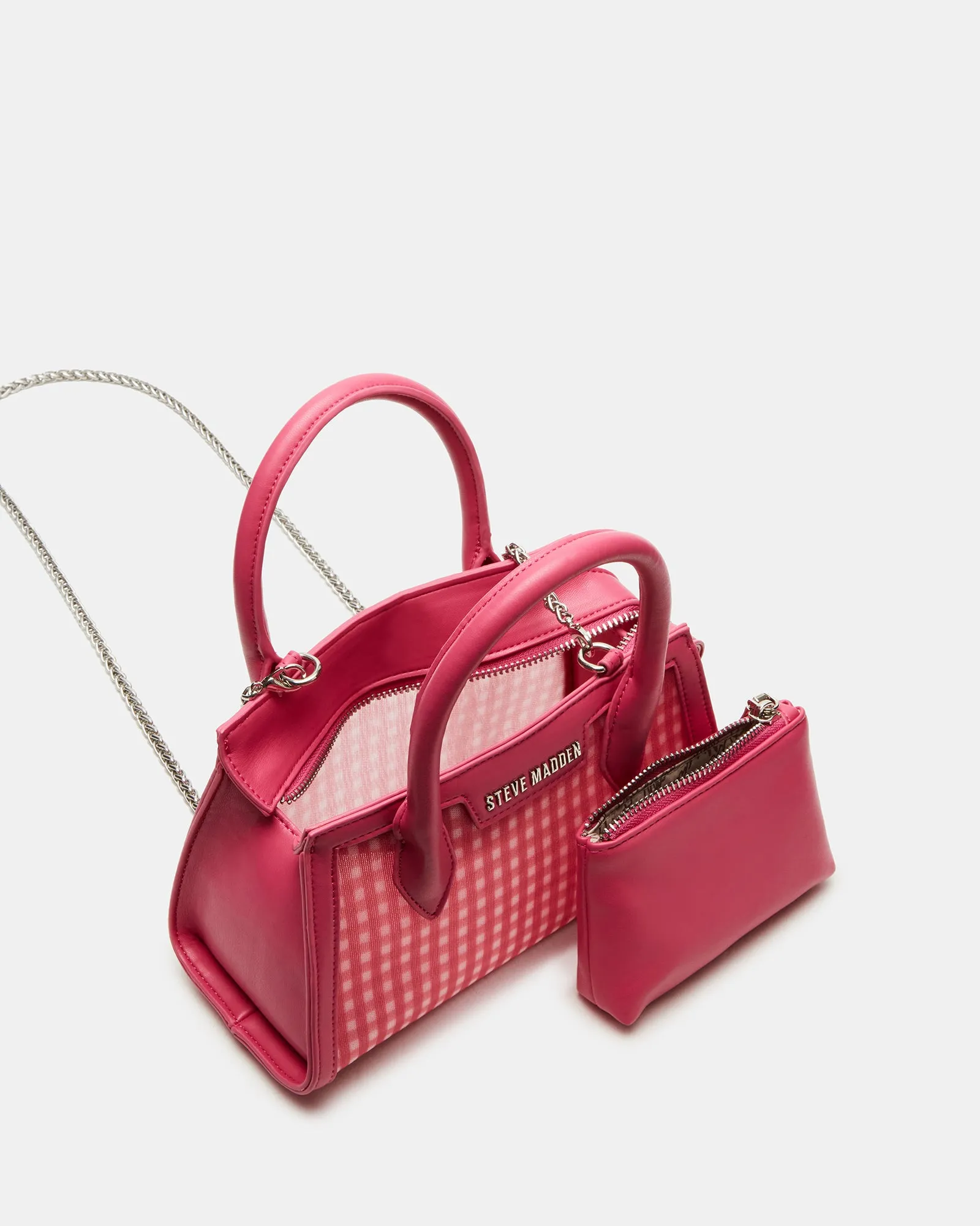 PEACHY BAG RED GINGHAM sold by Steve Madden product image thumbnail 3