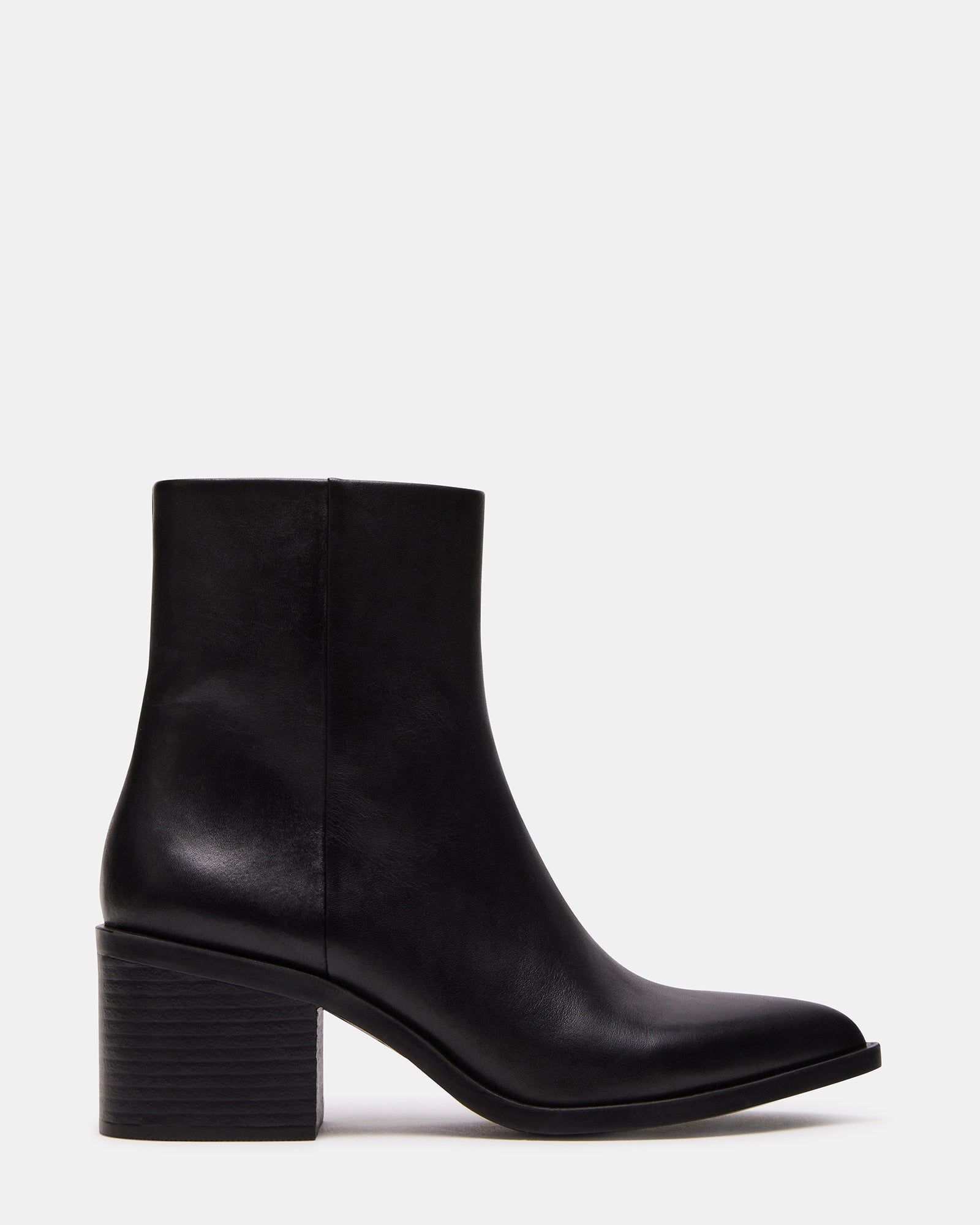 ALIA BLACK LEATHER - SM REBOOTED sold by Steve Madden