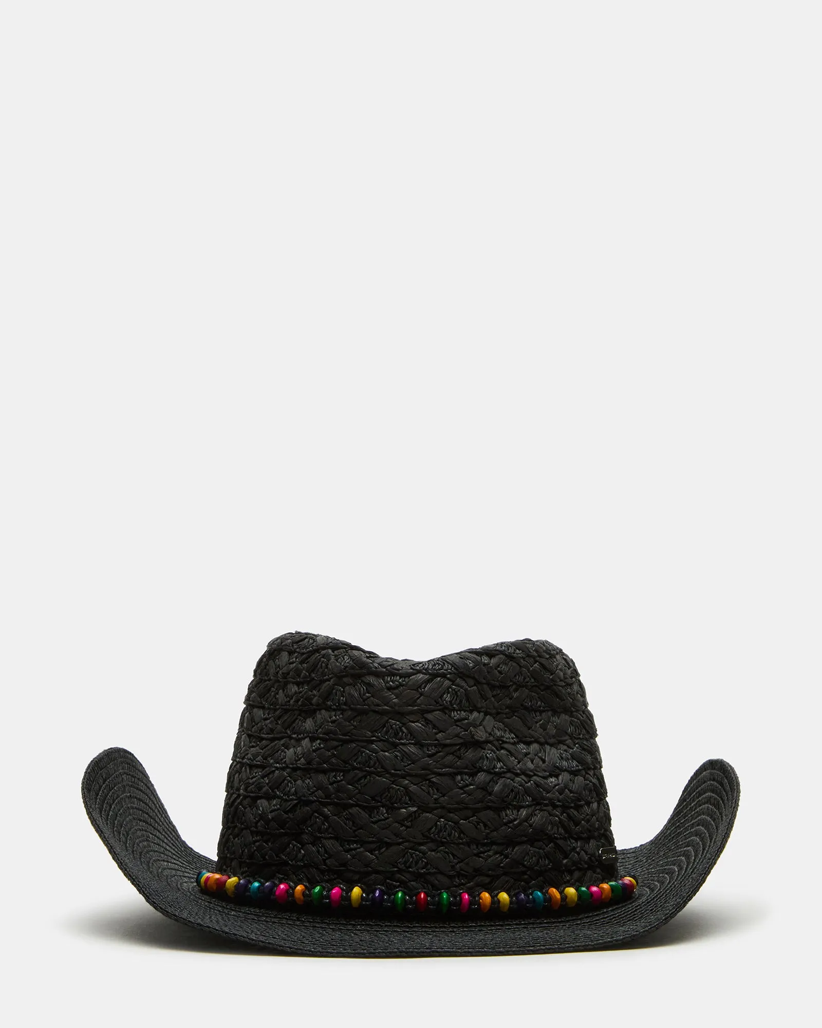 BEADED TRIM WESTERN HAT BLACK sold by Steve Madden
