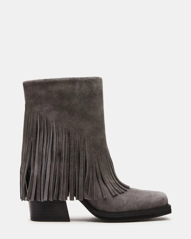 PIA FRINGE GREY SUEDE sold by Steve Madden