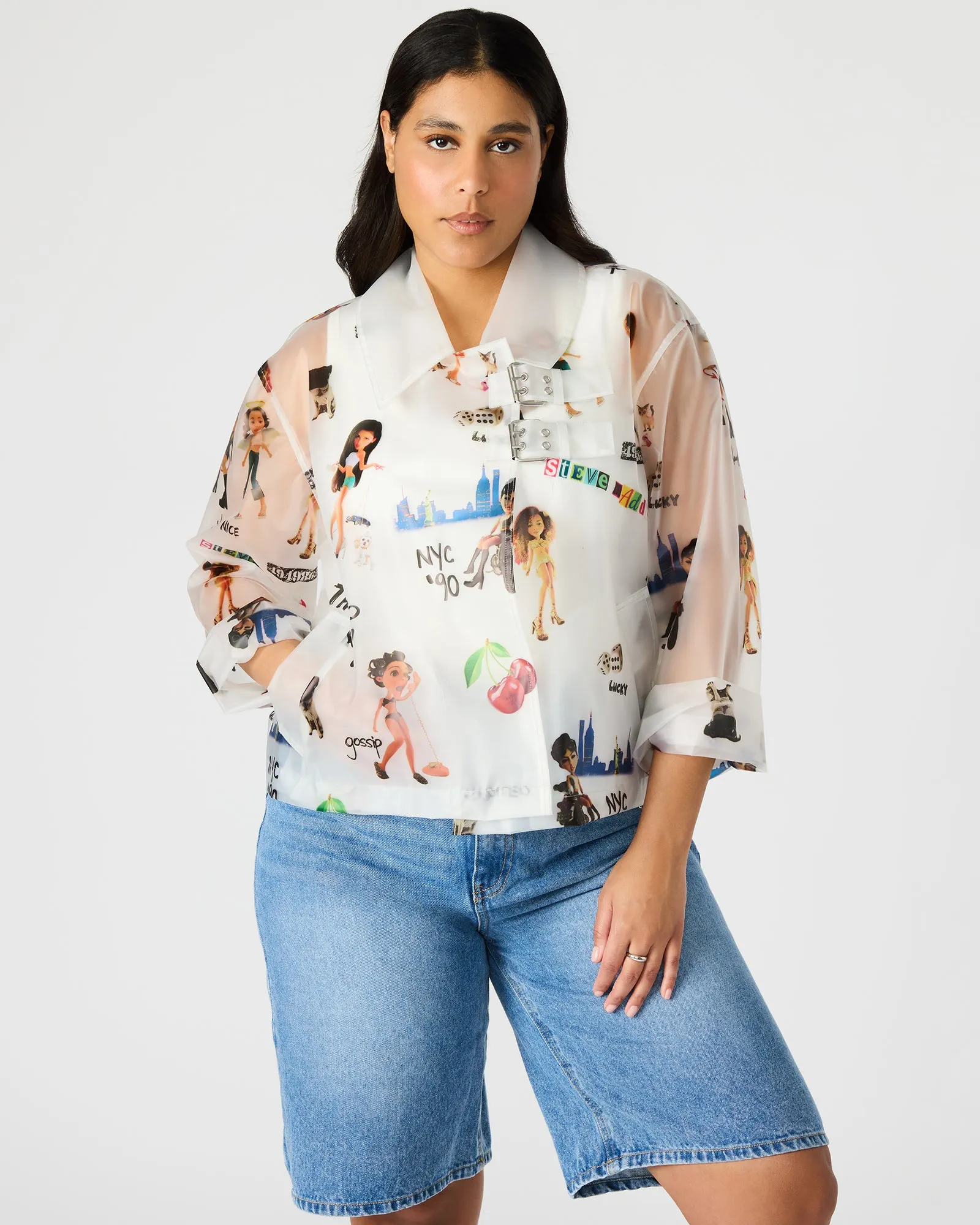 TOVE JACKET MULTI sold by Steve Madden