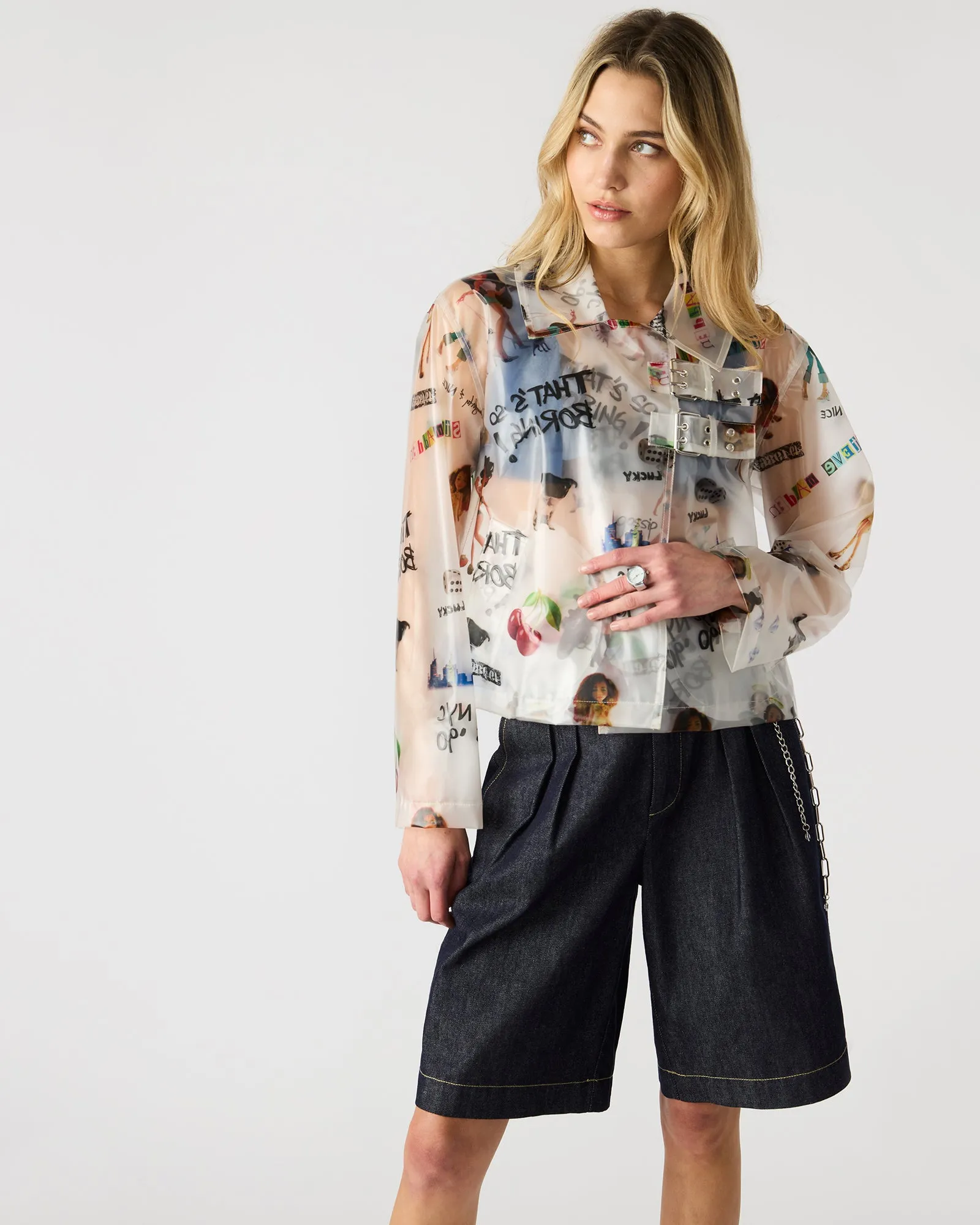 TOVE JACKET MULTI sold by Steve Madden product image thumbnail 2