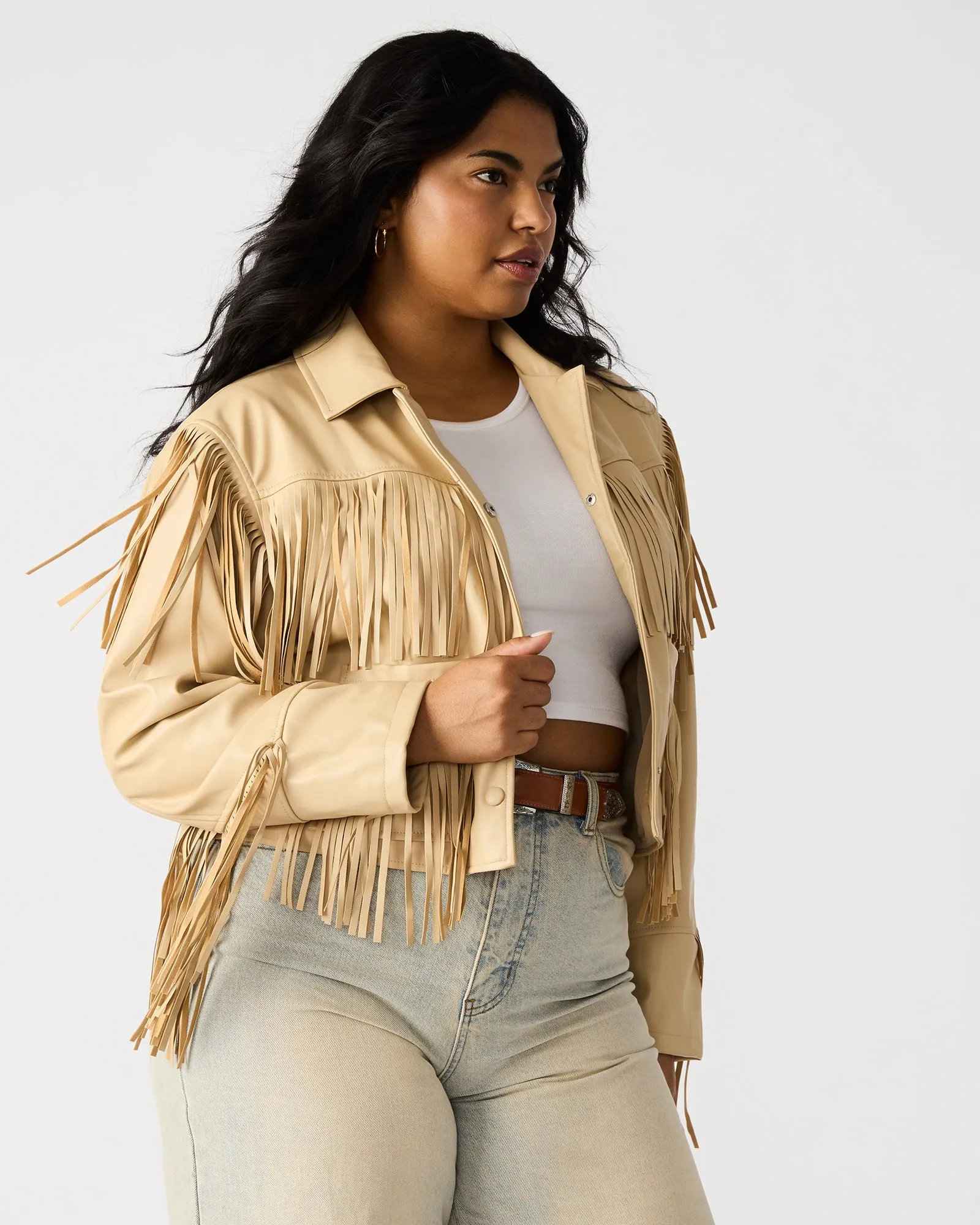 HALIA JACKET TAN sold by Steve Madden product image thumbnail 3