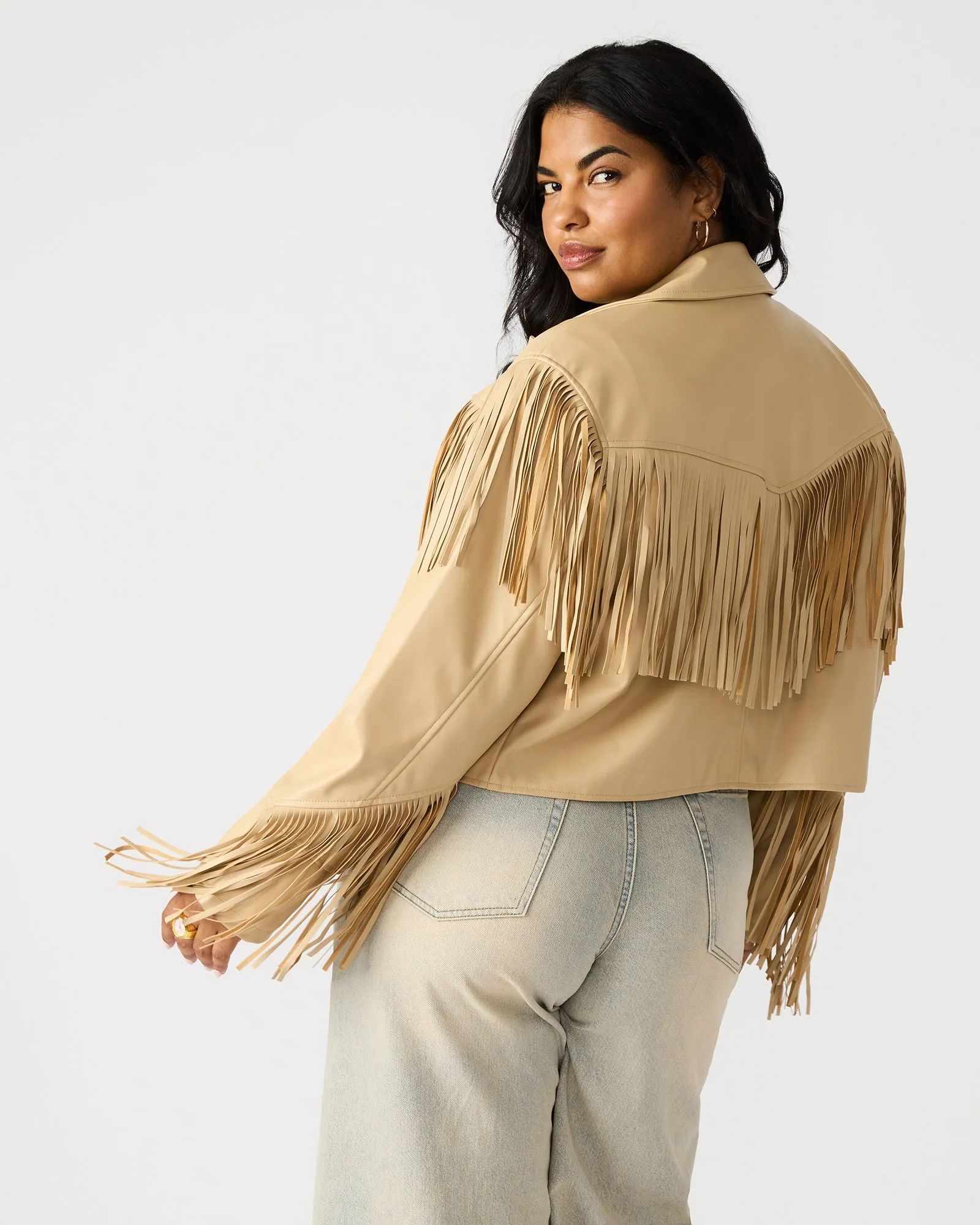 HALIA JACKET TAN sold by Steve Madden product image thumbnail 4