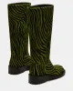 RIGGS GREEN ZEBRA PRINT sold by Steve Madden