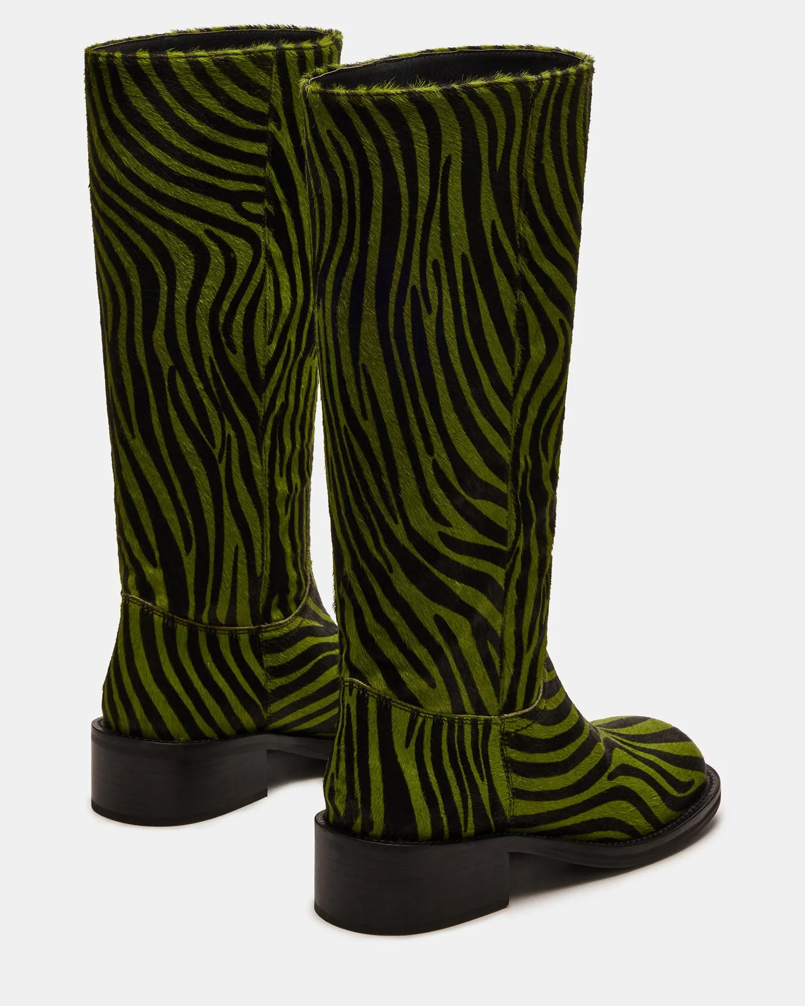 RIGGS GREEN ZEBRA PRINT sold by Steve Madden product image thumbnail 5