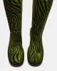 RIGGS GREEN ZEBRA PRINT sold by Steve Madden