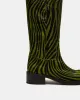 RIGGS GREEN ZEBRA PRINT sold by Steve Madden