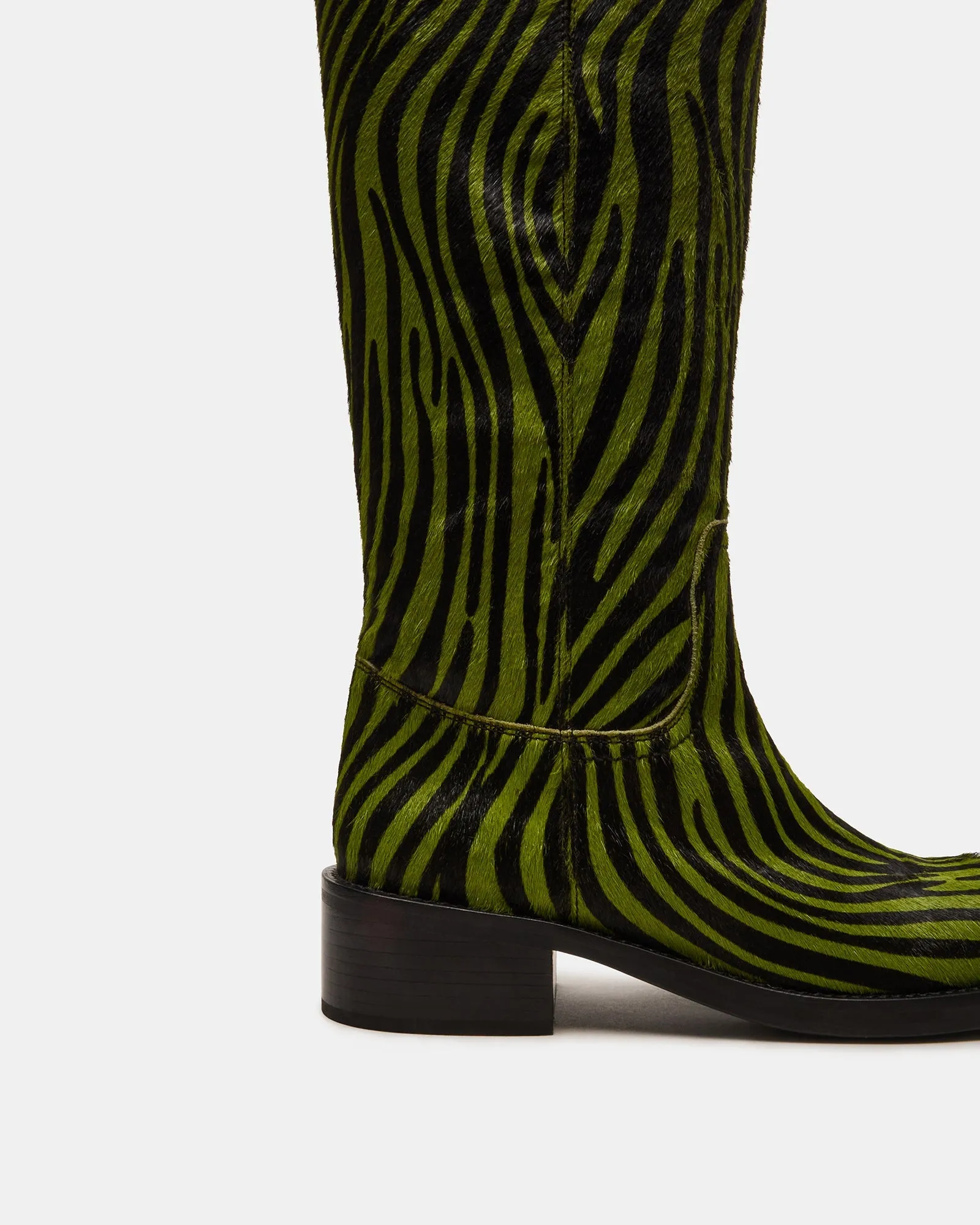 RIGGS GREEN ZEBRA PRINT sold by Steve Madden product image thumbnail 3
