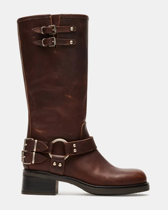 ASTOR BROWN LEATHER - SM REBOOTED sold by Steve Madden