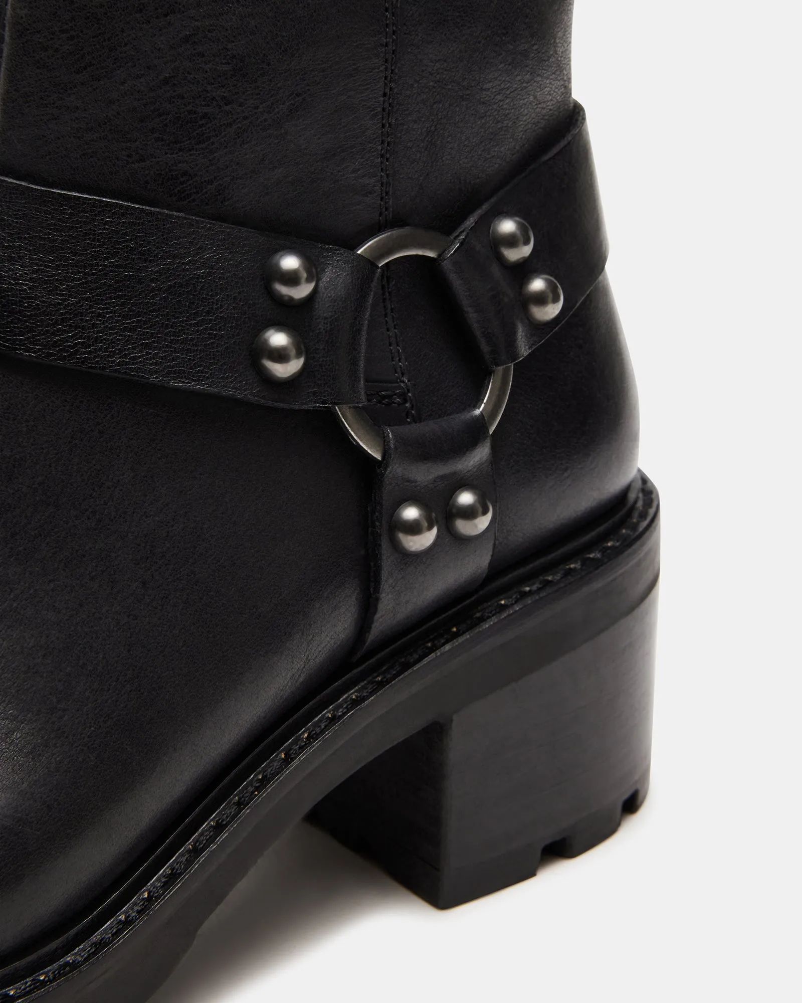 CORDELIA BLACK LEATHER - SM REBOOTED sold by Steve Madden product image thumbnail 4