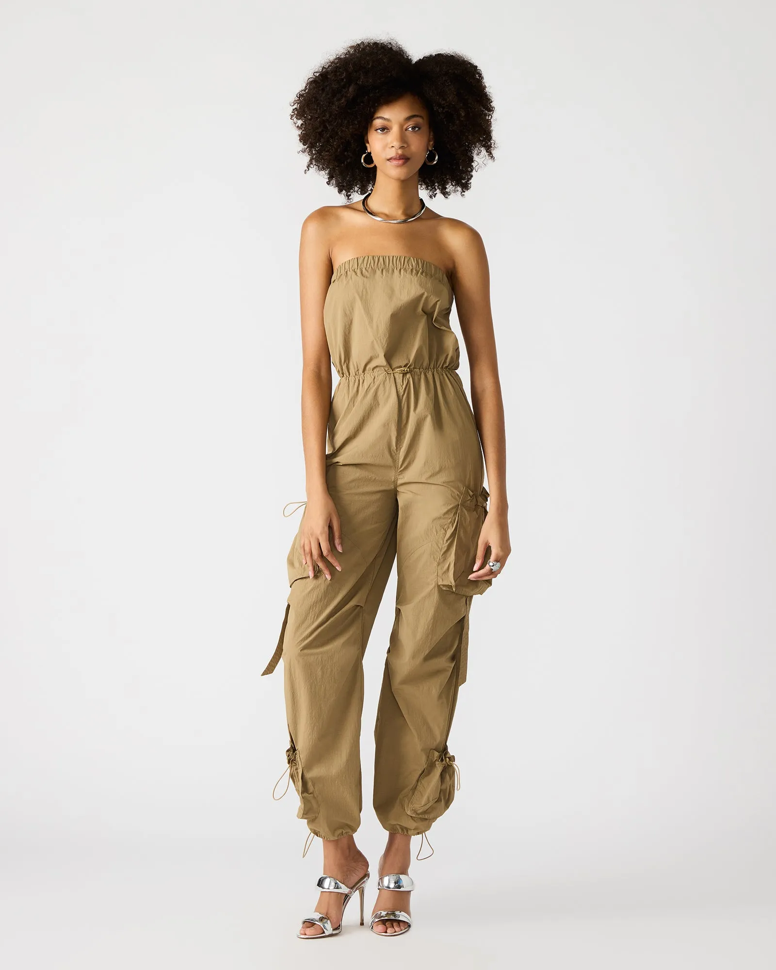 KYLO JUMPSUIT TAN sold by Steve Madden