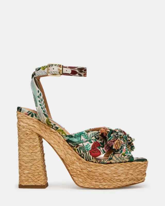 ROMEY GREEN MULTI sold by Steve Madden