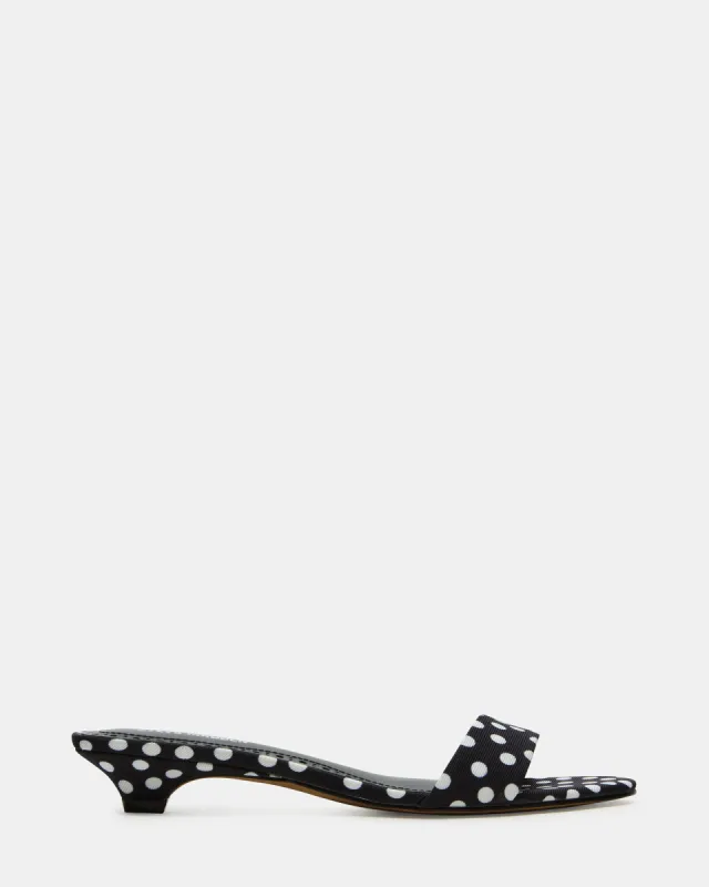 BERRY BLACK/WHITE POLKA DOT sold by Steve Madden